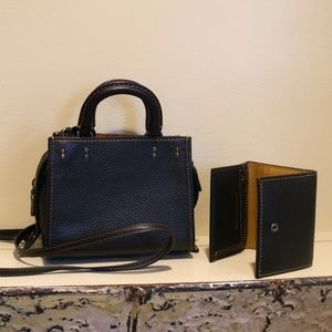 COACH CROSSBODY BAG AND WALLET